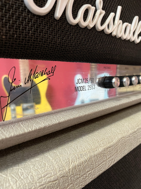 Marshall JCM25/50 2553 Silver Jubilee Head 2556 212 Cab 1987