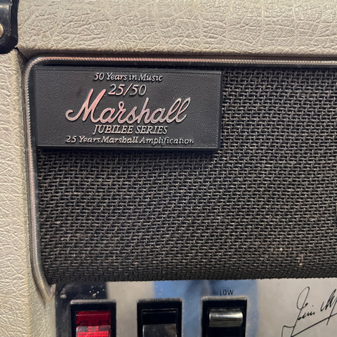 Marshall JCM25/50 2553 Silver Jubilee Head 2556 212 Cab 1987