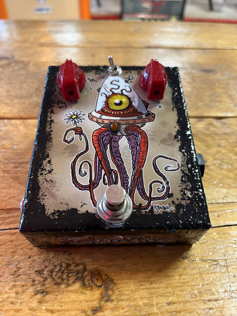 JAM Pedals RetroVibe Custom Shop Verion I Hand Painted With Jam Expression Pedal 2019