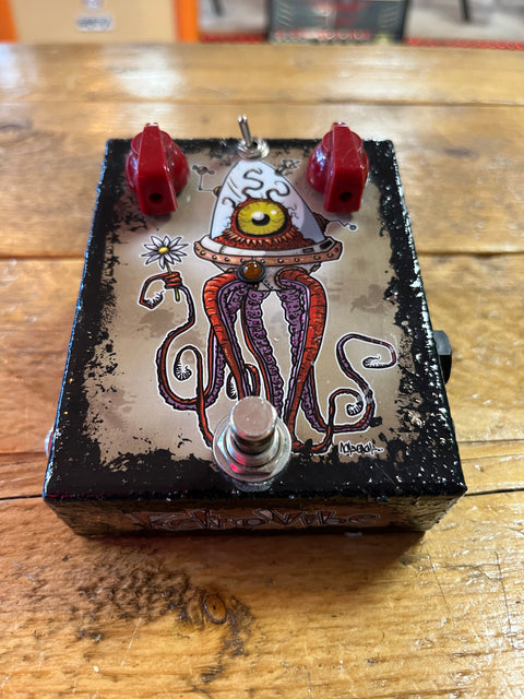 JAM Pedals RetroVibe Custom Shop Verion I Hand Painted With Jam Expression Pedal 2019