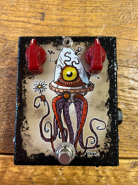 JAM Pedals RetroVibe Custom Shop Verion I Hand Painted With Jam Expression Pedal 2019