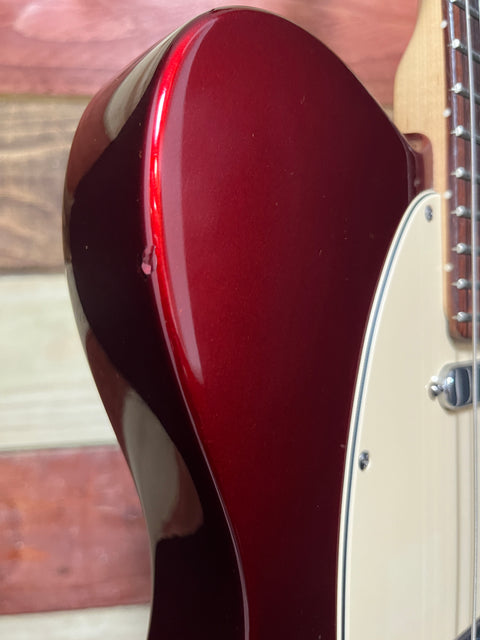 Fender American Series Telecaster with Rosewood Fretboard 2006 Chrome Red