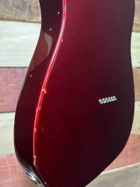 Fender American Series Telecaster with Rosewood Fretboard 2006 Chrome Red