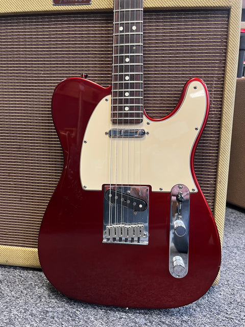Fender American Series Telecaster with Rosewood Fretboard 2006 Chrome Red