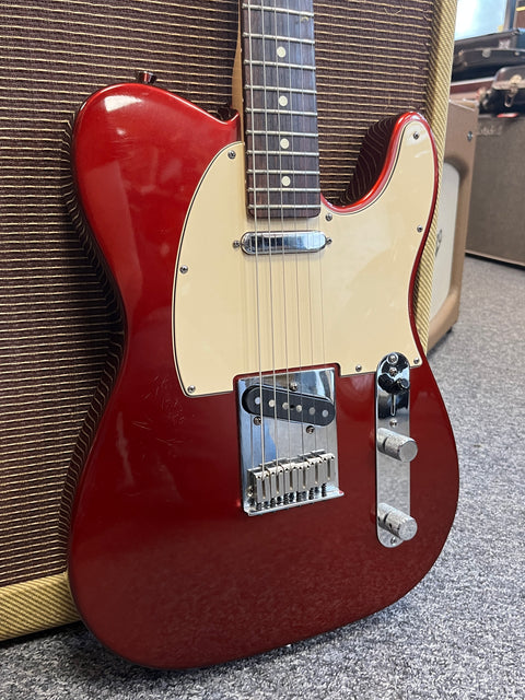 Fender American Series Telecaster with Rosewood Fretboard 2006 Chrome Red