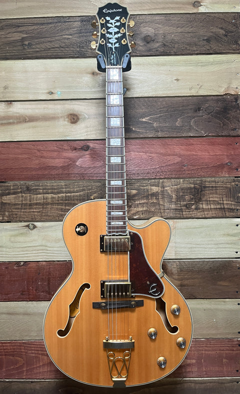 2017 Epiphone Joe Pass Signature Emperor II Pro  Natural