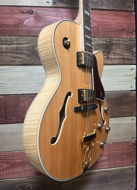 2017 Epiphone Joe Pass Signature Emperor II Pro  Natural