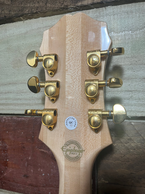 2017 Epiphone Joe Pass Signature Emperor II Pro  Natural
