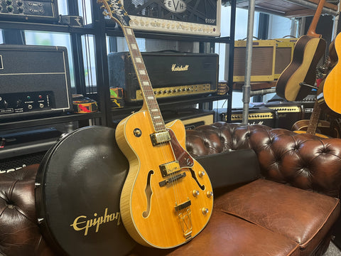 2017 Epiphone Joe Pass Signature Emperor II Pro  Natural