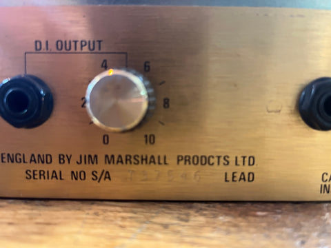 Marshall JCM 800 Lead Series Model 2205 Wicker Front 50-Watt Head 1985