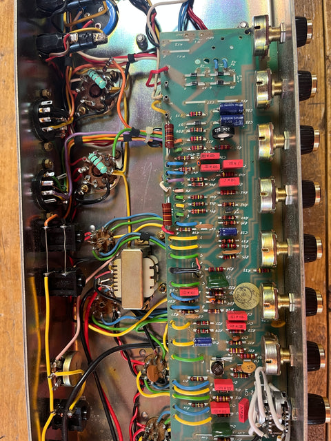 Marshall JCM 800 Lead Series Model 2205 Wicker Front 50-Watt Head 1985