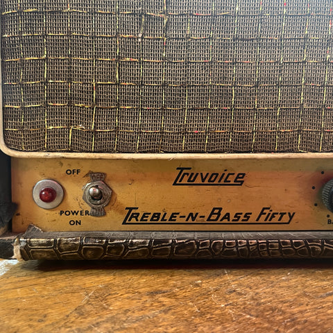 Selmer Truvoice Treble N Bass 50 Fifty Valve Amplifier Head 1960's