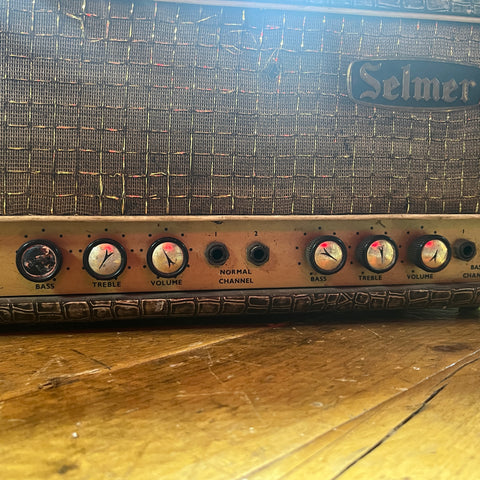 Selmer Truvoice Treble N Bass 50 Fifty Valve Amplifier Head 1960's