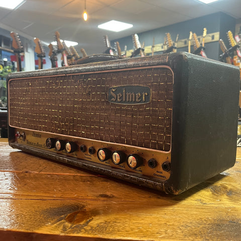 Selmer Truvoice Treble N Bass 50 Fifty Valve Amplifier Head 1960's