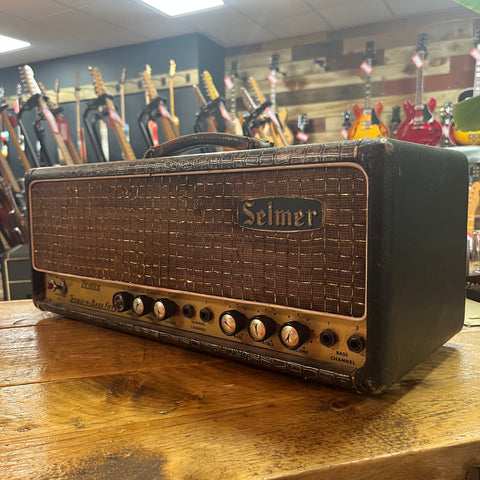 Selmer Truvoice Treble N Bass 50 Fifty Valve Amplifier Head 1960's