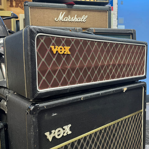Vox AC-30/6 B JMI Copper Panel Amp Head Re-Housed 1963 - Black Tolex