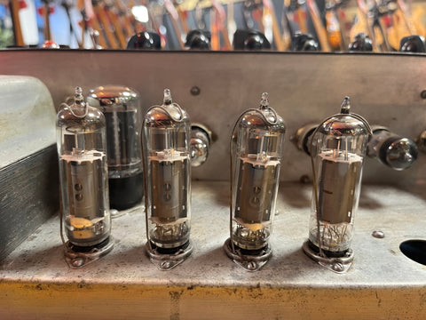 Vox AC-30/6 B JMI Copper Panel Amp Head Re-Housed 1963 - Black Tolex