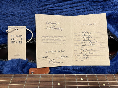 Atkin Dust Bowl Parlor DB-P 2022 - Mahogany Aged Nitro