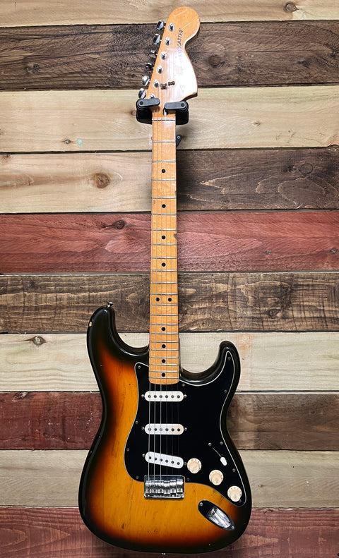 Fender Stratocaster Hardtail MN 1979 7.36lb! Original Case Fullerton Factory Tobacco Sunburst