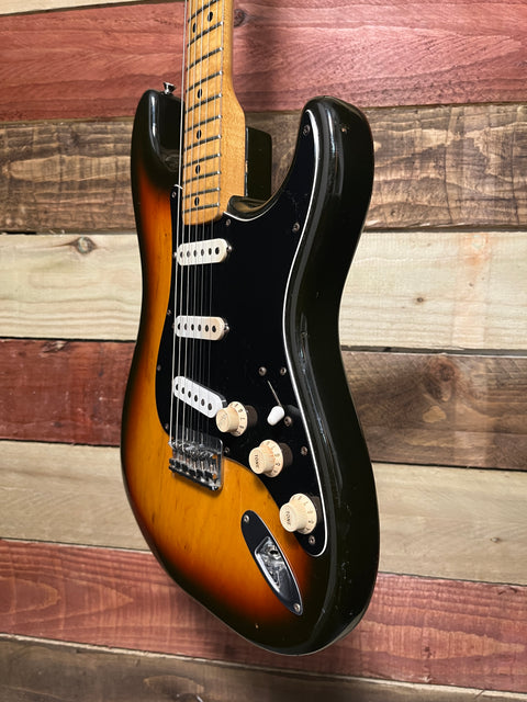 Fender Stratocaster Hardtail MN 1979 7.36lb! Original Case Fullerton Factory Tobacco Sunburst