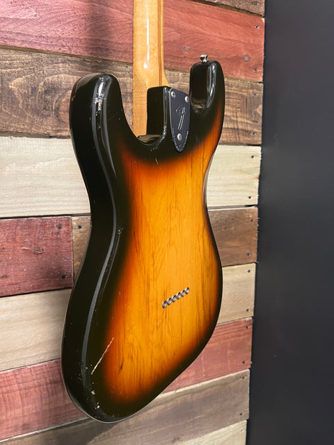 Fender Stratocaster Hardtail MN 1979 7.36lb! Original Case Fullerton Factory Tobacco Sunburst