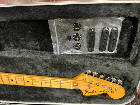 Fender Stratocaster Hardtail MN 1979 7.36lb! Original Case Fullerton Factory Tobacco Sunburst