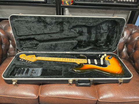 Fender Stratocaster Hardtail MN 1979 7.36lb! Original Case Fullerton Factory Tobacco Sunburst