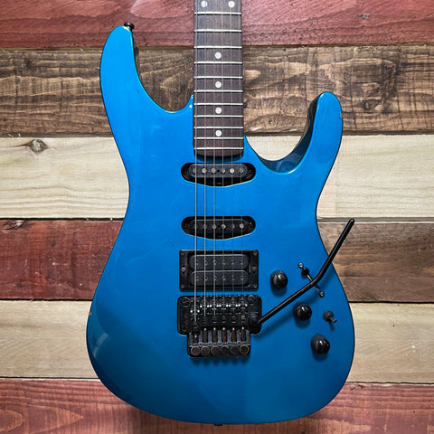 Kramer Pacer Custom II 1991 HSS Metallic Blue