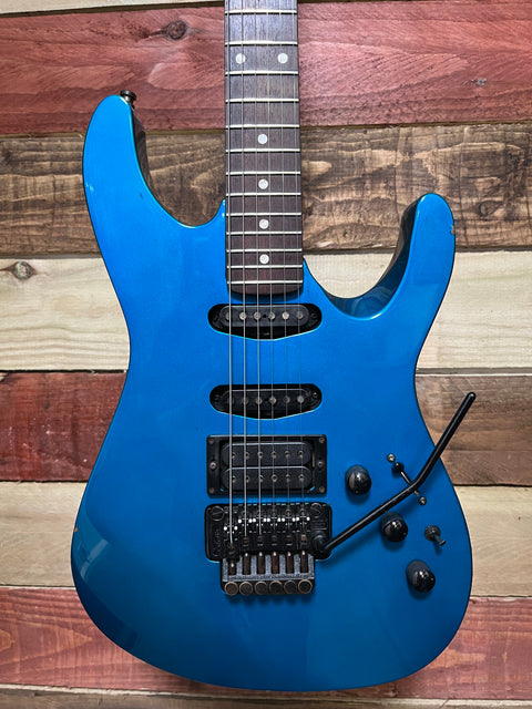 Kramer Pacer Custom II 1991 HSS Metallic Blue