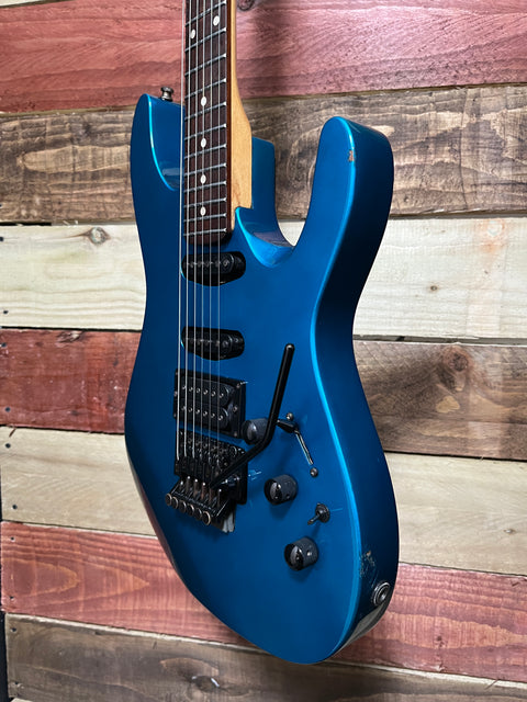 Kramer Pacer Custom II 1991 HSS Metallic Blue
