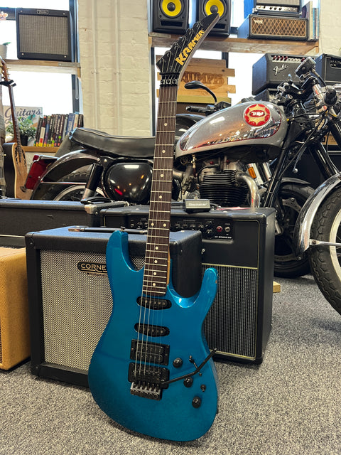Kramer Pacer Custom II 1991 HSS Metallic Blue