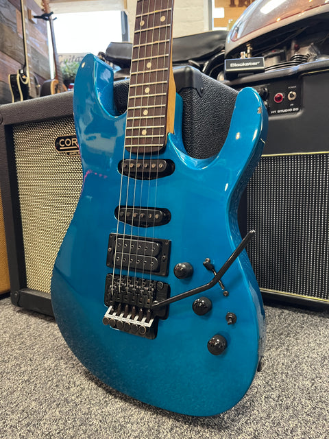 Kramer Pacer Custom II 1991 HSS Metallic Blue