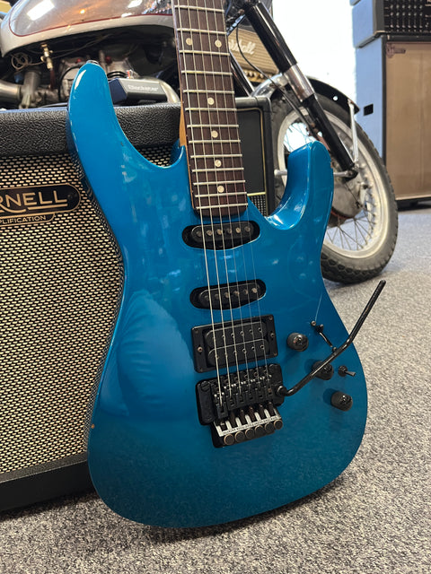 Kramer Pacer Custom II 1991 HSS Metallic Blue