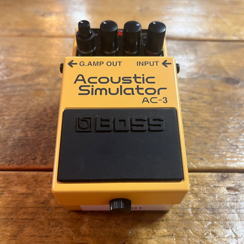 Boss AC-3 Acoustic Simulator Yellow