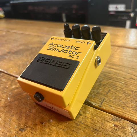 Boss AC-3 Acoustic Simulator Yellow