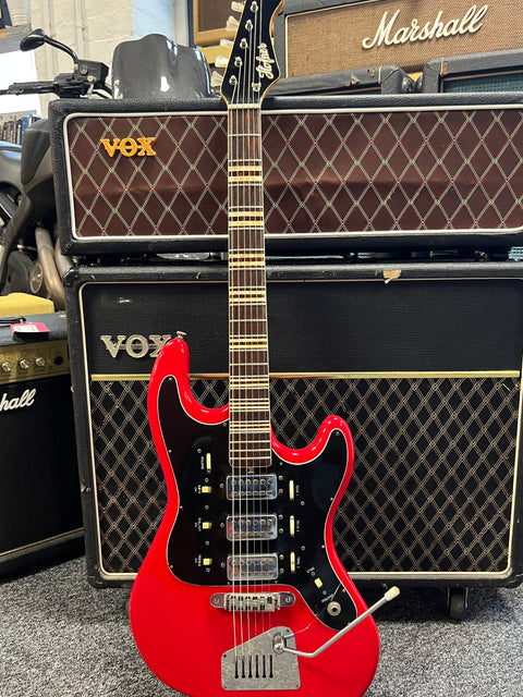 Hofner Galaxie 176 Deluxe 1960's - Brilliant Red