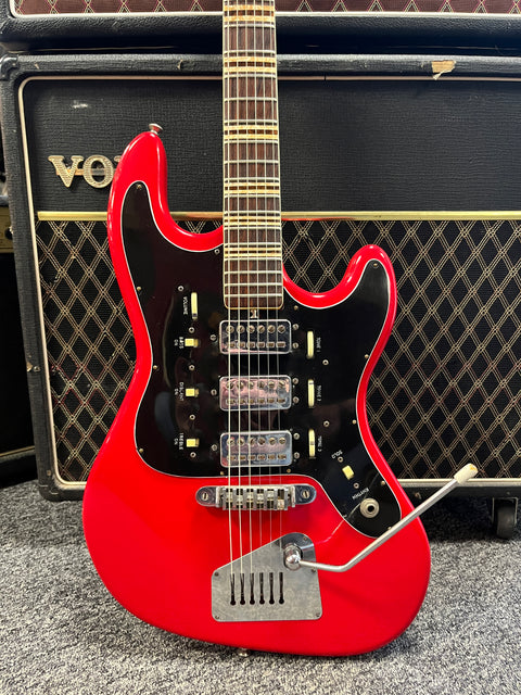 Hofner Galaxie 176 Deluxe 1960's - Brilliant Red