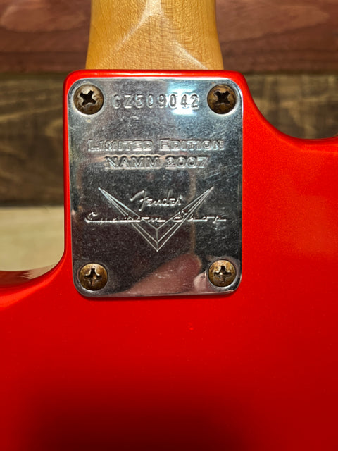 Fender 1962 Relic Stratocaster in thin-skin Nitrocellulose 2007 20th Anniversary NAMM Show Limited Edition 2007 - Candy Tangerine
