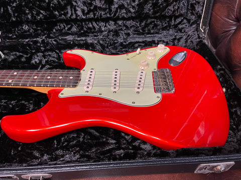 Fender 1962 Relic Stratocaster in thin-skin Nitrocellulose 2007 20th Anniversary NAMM Show Limited Edition 2007 - Candy Tangerine