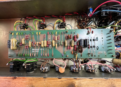 1977 Marshall JMP 1959 Super Lead 2-Channel 100-Watt Guitar Amp Head