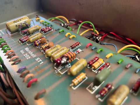 1977 Marshall JMP 1959 Super Lead 2-Channel 100-Watt Guitar Amp Head