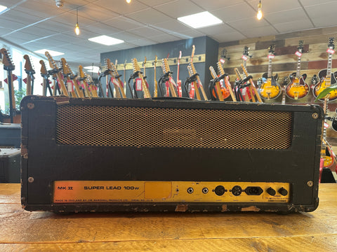 1977 Marshall JMP 1959 Super Lead 2-Channel 100-Watt Guitar Amp Head