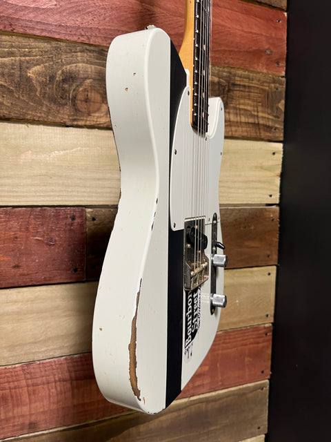 Fender Custom Shop Joe Strummer Signature Esquire Relic 2021- Olympic White