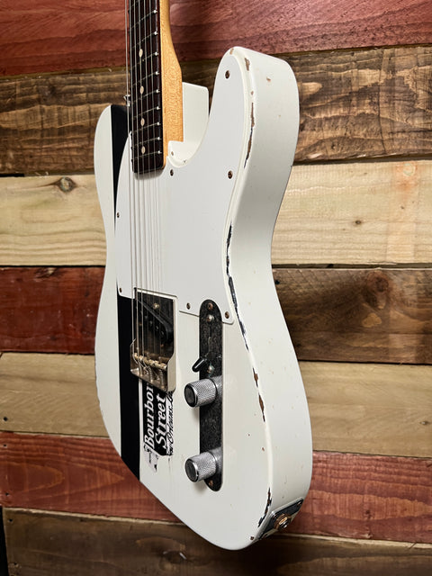 Fender Custom Shop Joe Strummer Signature Esquire Relic 2021- Olympic White