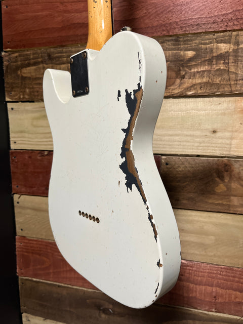 Fender Custom Shop Joe Strummer Signature Esquire Relic 2021- Olympic White