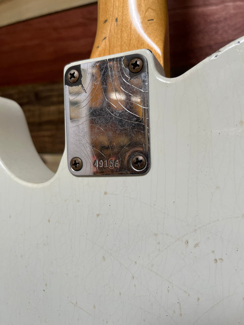Fender Custom Shop Joe Strummer Signature Esquire Relic 2021- Olympic White