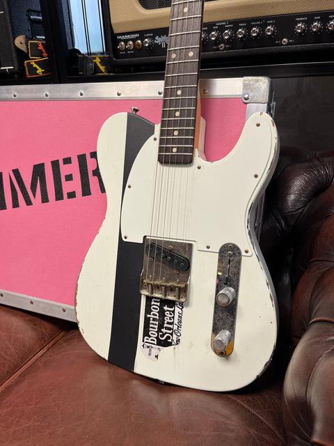 Fender Custom Shop Joe Strummer Signature Esquire Relic 2021- Olympic White