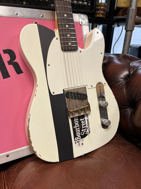 Fender Custom Shop Joe Strummer Signature Esquire Relic 2021- Olympic White