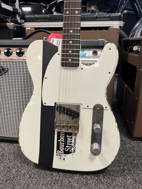 Fender Custom Shop Joe Strummer Signature Esquire Relic 2021- Olympic White