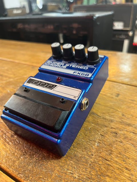 DOD Stereo Turbo Chorus FX67 1988 - 1990 - Blue